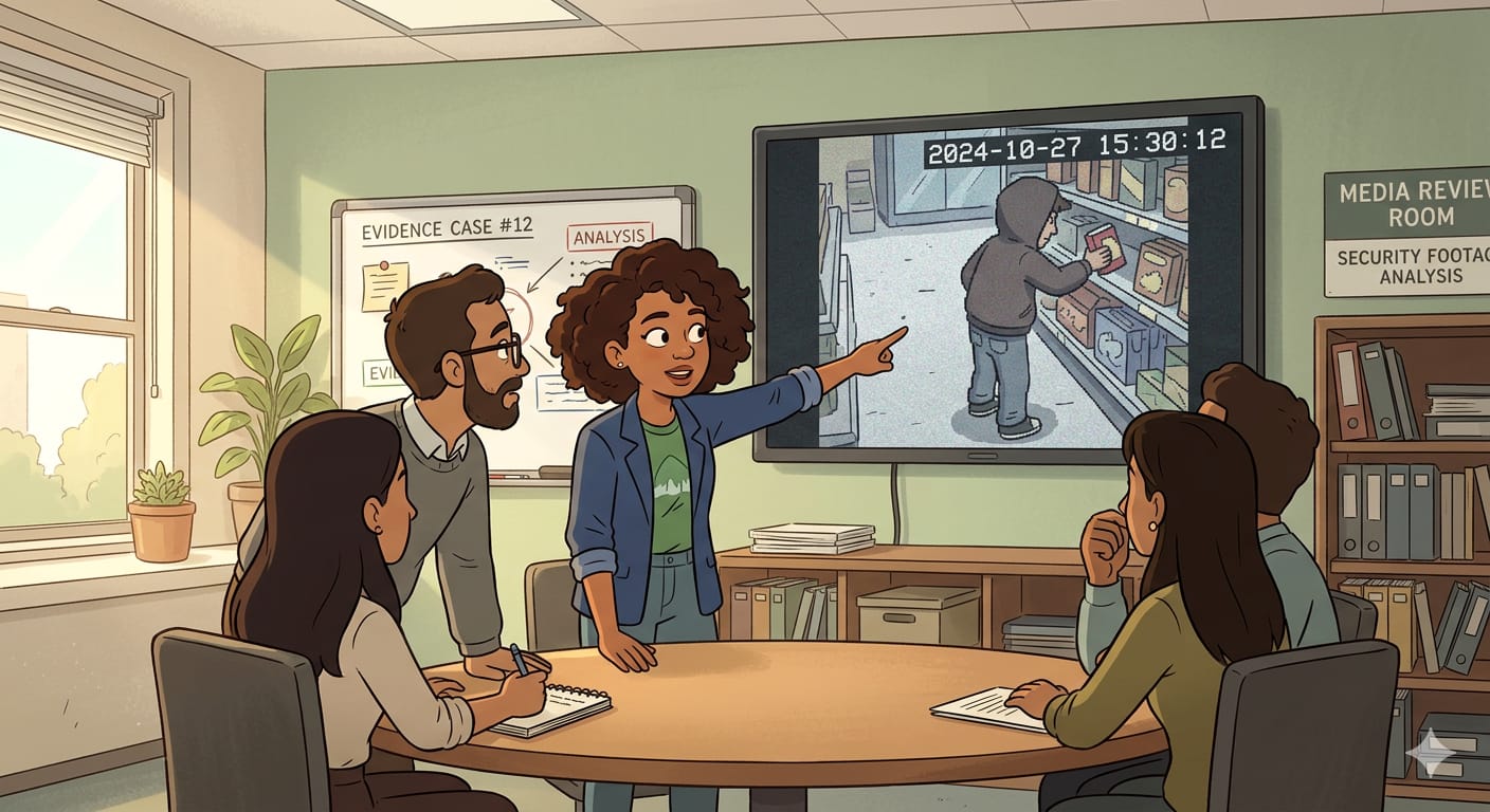 Utilizarla como evidencia